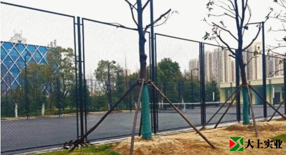 烽勝公園西側(cè)唯一的體育場(chǎng)地，室外網(wǎng)球場(chǎng)